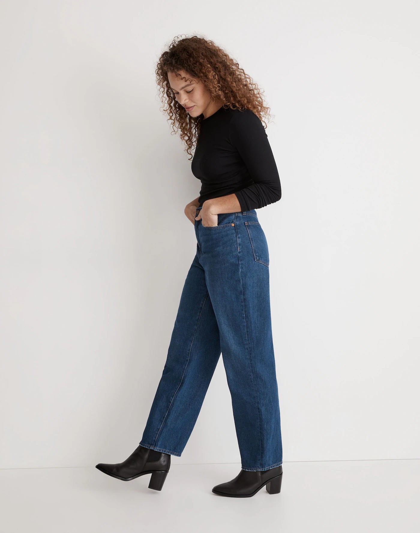 Madewell Baggy Straight Jeans (26)