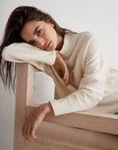 Madewell Ribbed Mockneck Top (S)