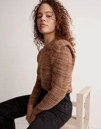 Madewell Merino Wool Puff Sleeve Sweater (XS)