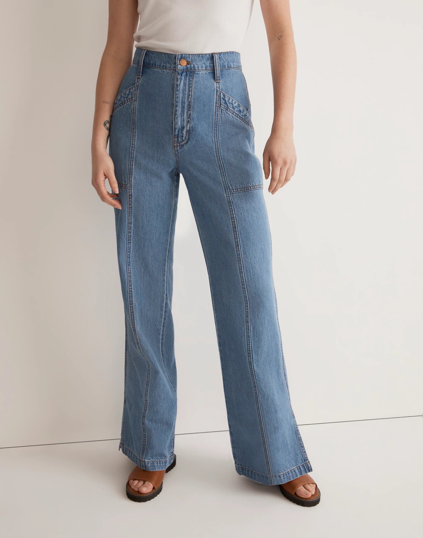 Madewell Loose Flare Jeans (27)