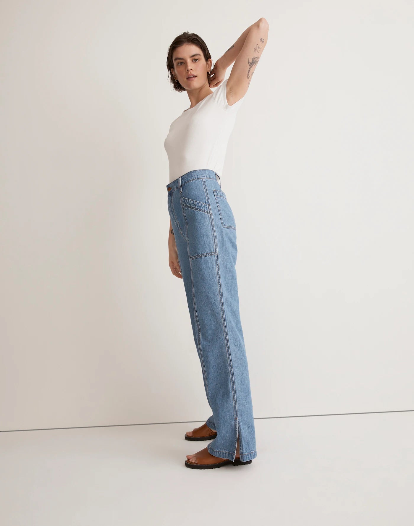 Madewell Loose Flare Jeans (27)
