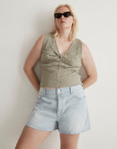 Madewell Light Wash Shorts (33)