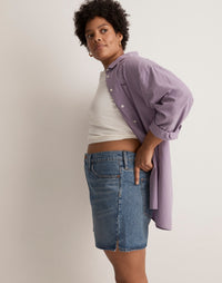 Madewell Relaxed Mid Length Denim Shorts (32)