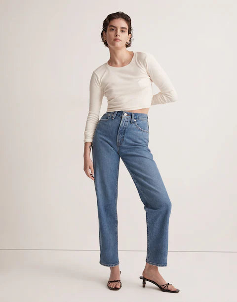 Madewell Perfect Vintage Straight Jeans (27 tall)
