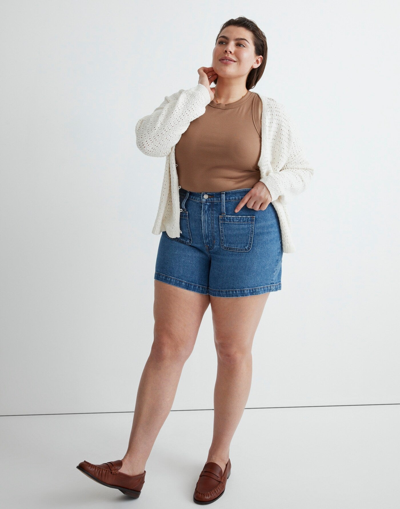 Madewell Emmett Denim Shorts (31)