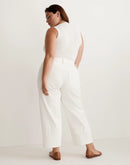 Madewell White Wide Leg Jeans (14W)