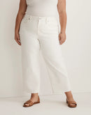 Madewell White Wide Leg Jeans (14W)