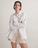 Madewell Oversized Cotton Button Up (S)