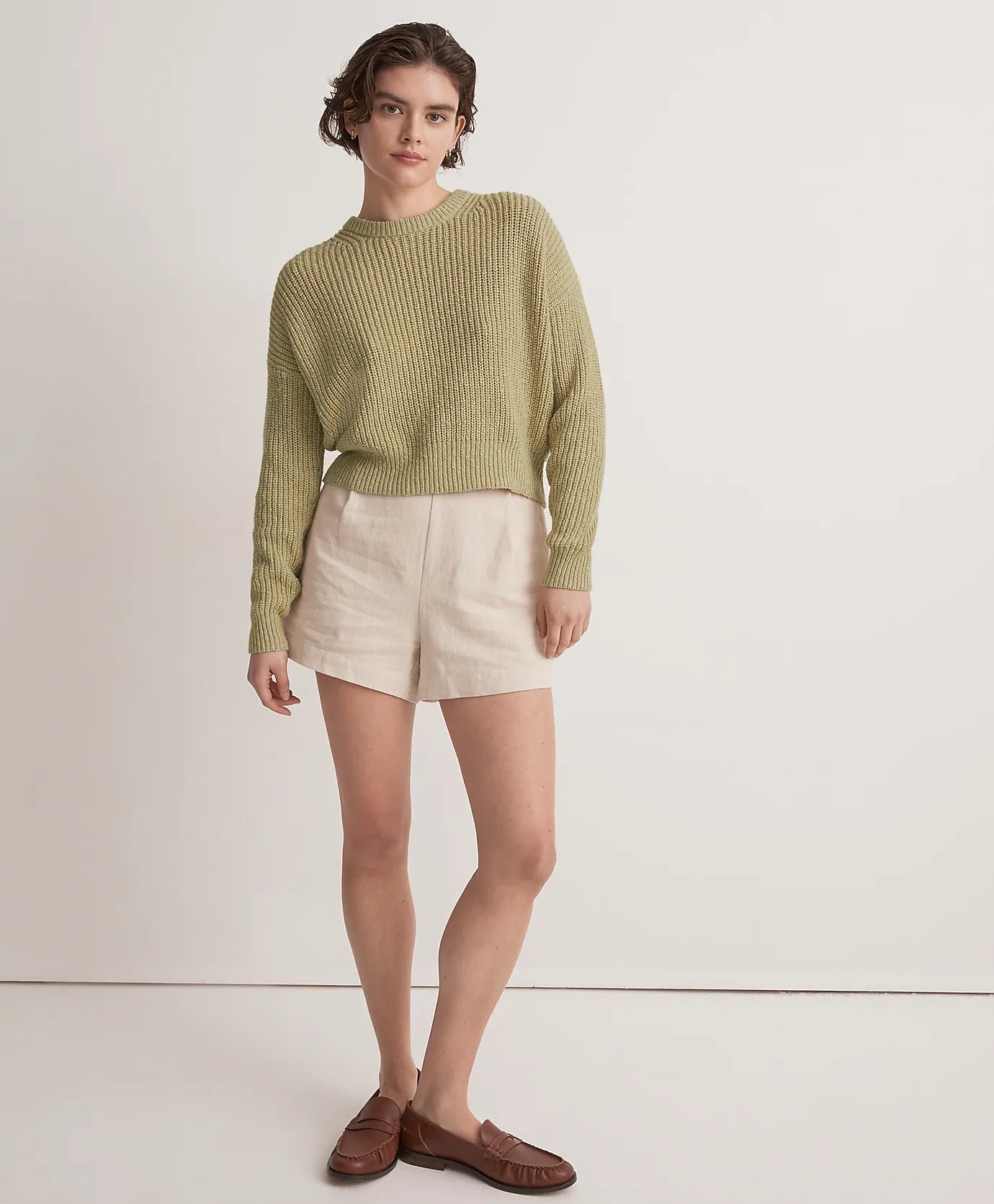 Madewell Green Knit Sweater (L)