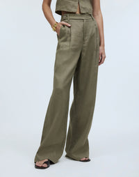 Madewell Harlow Wide Leg Linen Pants (4)