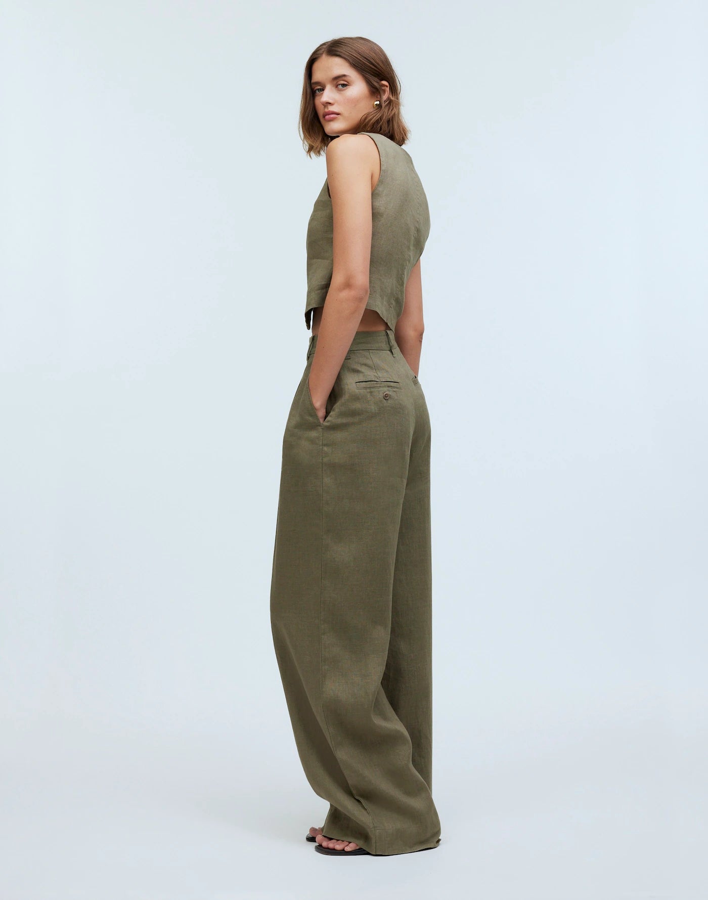Madewell Harlow Wide Leg Linen Pants (4)