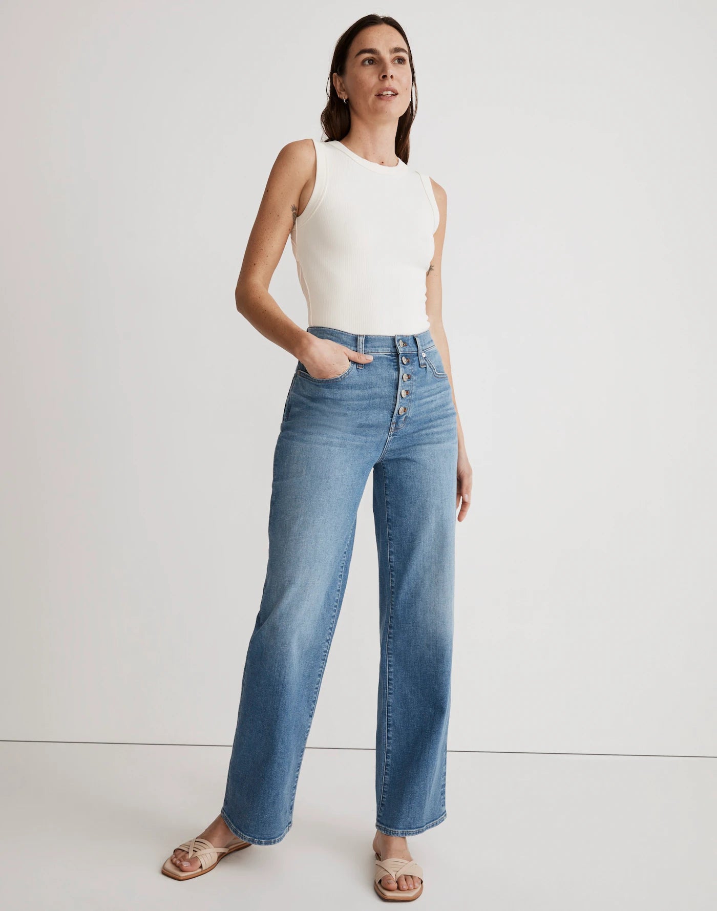 Madewell Perfect Wide Leg Jeans (23)
