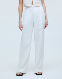 Madewell Relaxed Wide Leg Linen Pants (10P)