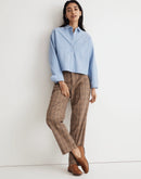Madewell Plaid Straight Pants (2)