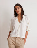 Madewell Button Front Boxy Shirt (M)