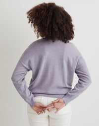 Madewell Lavender Cashmere Sweater (S)