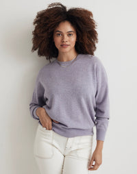 Madewell Lavender Cashmere Sweater (S)