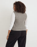 Madewell Cropped Knit Vest (L)