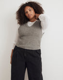 Madewell Cropped Knit Vest (L)