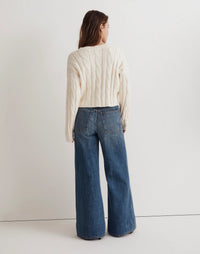 Madewell Cable Knit Sweater (XXS-S)