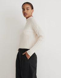 NEW Madewell Ribbed Sweater (M)