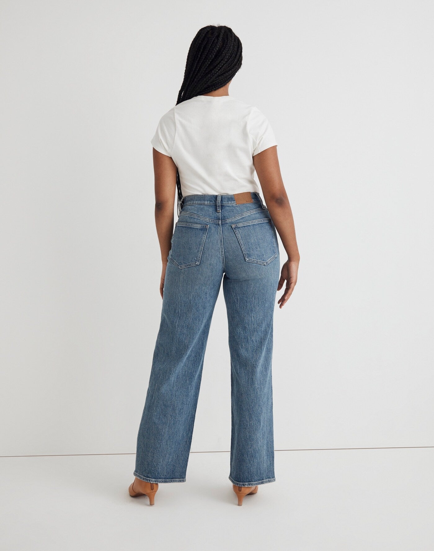 Madewell Perfect Vintage Wide Leg Jeans (32P)