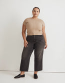 Madewell Neutral Waffle Tee (S)