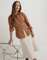 Madewell Button Up Cotton Shirt (20W)