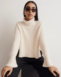 NEW Madewell Chunky Turtleneck Sweater (M)