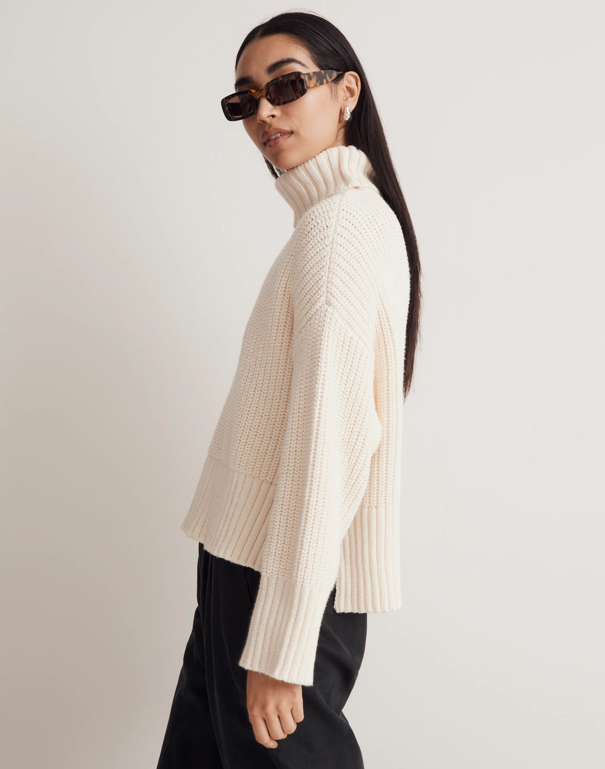 NEW Madewell Chunky Turtleneck Sweater (M)