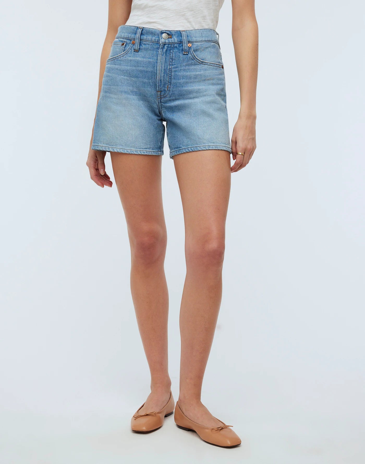 Madewell Mid Length Denim Shorts (29)
