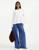 Madewell Cotton Crewneck Tee (L)