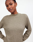 Madewell Waffle Mockneck Top (S)
