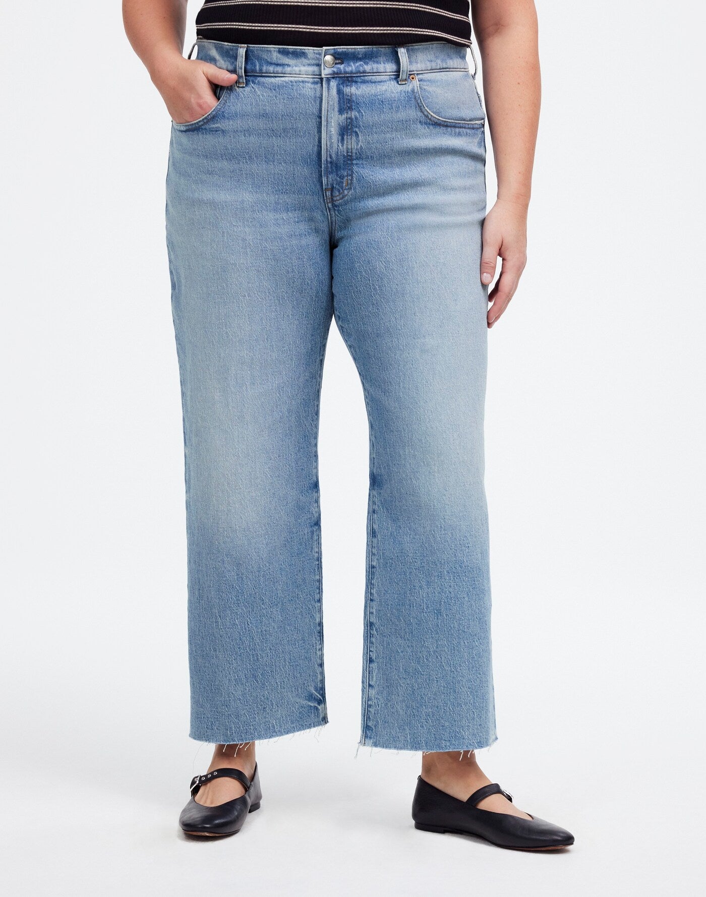 Madewell Perfect Vintage Wide Leg Jeans (33)