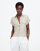 Madewell Linen Button Up Shirt (S)