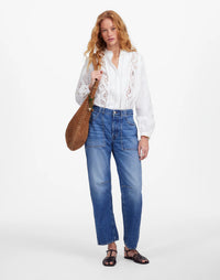 Madewell The Darted Barrel Leg Jean (25)