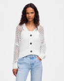 Madewell Open Stitch Cotton Blend Cardigan (S)