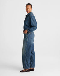 Madewell Curvy Barrel Jeans (28)