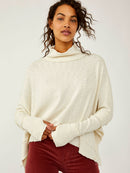 Free People Oversized Thermal Top (XS)