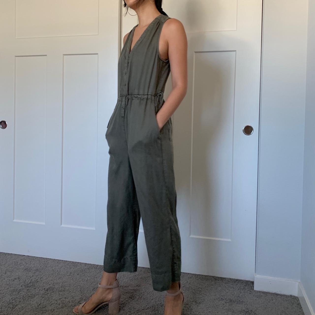 NEW Marine Layer Dusty Olive Jumpsuit (L)