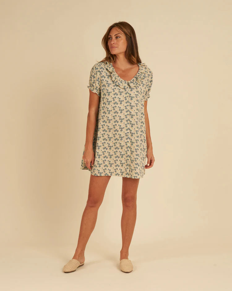 Rylee + Cru Floral Cotton Dress (M)