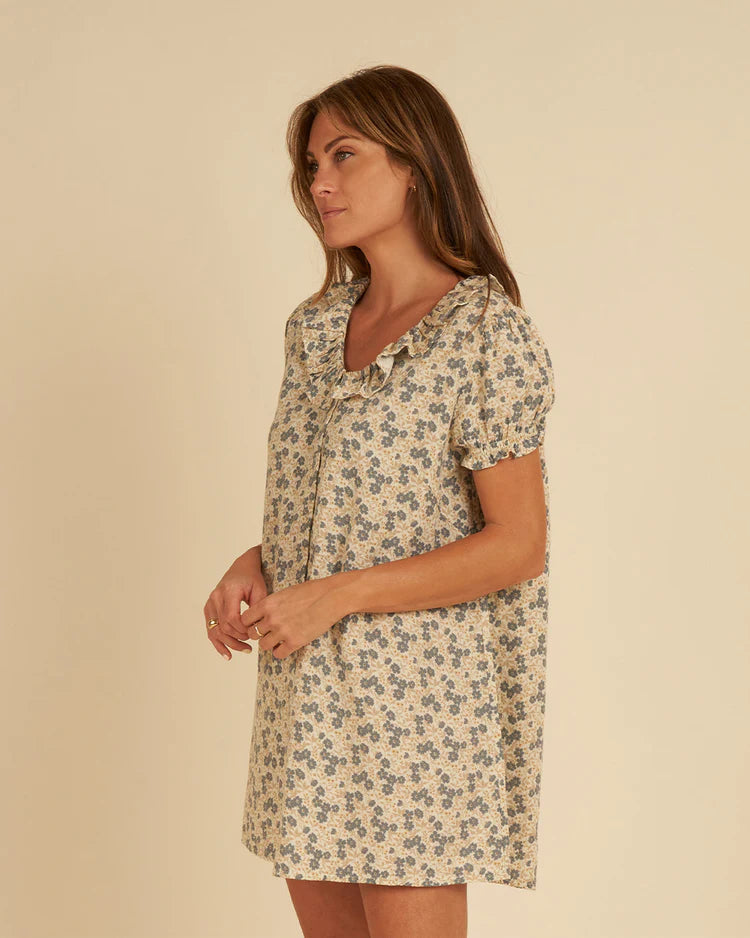 Rylee + Cru Floral Cotton Dress (M)