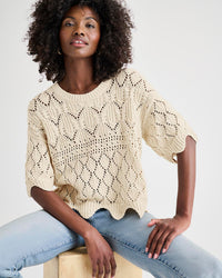 Splendid Textured Knit Sweater (L)
