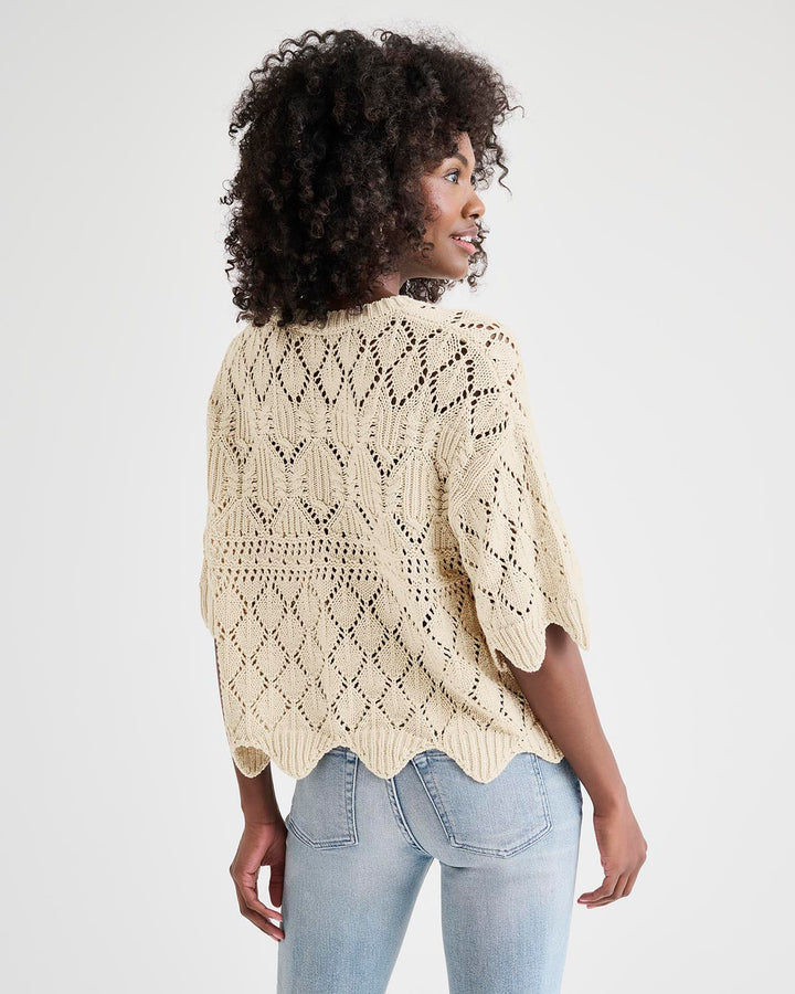 Splendid Textured Knit Sweater (L)