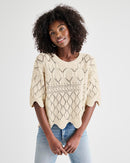 Splendid Textured Knit Sweater (L)