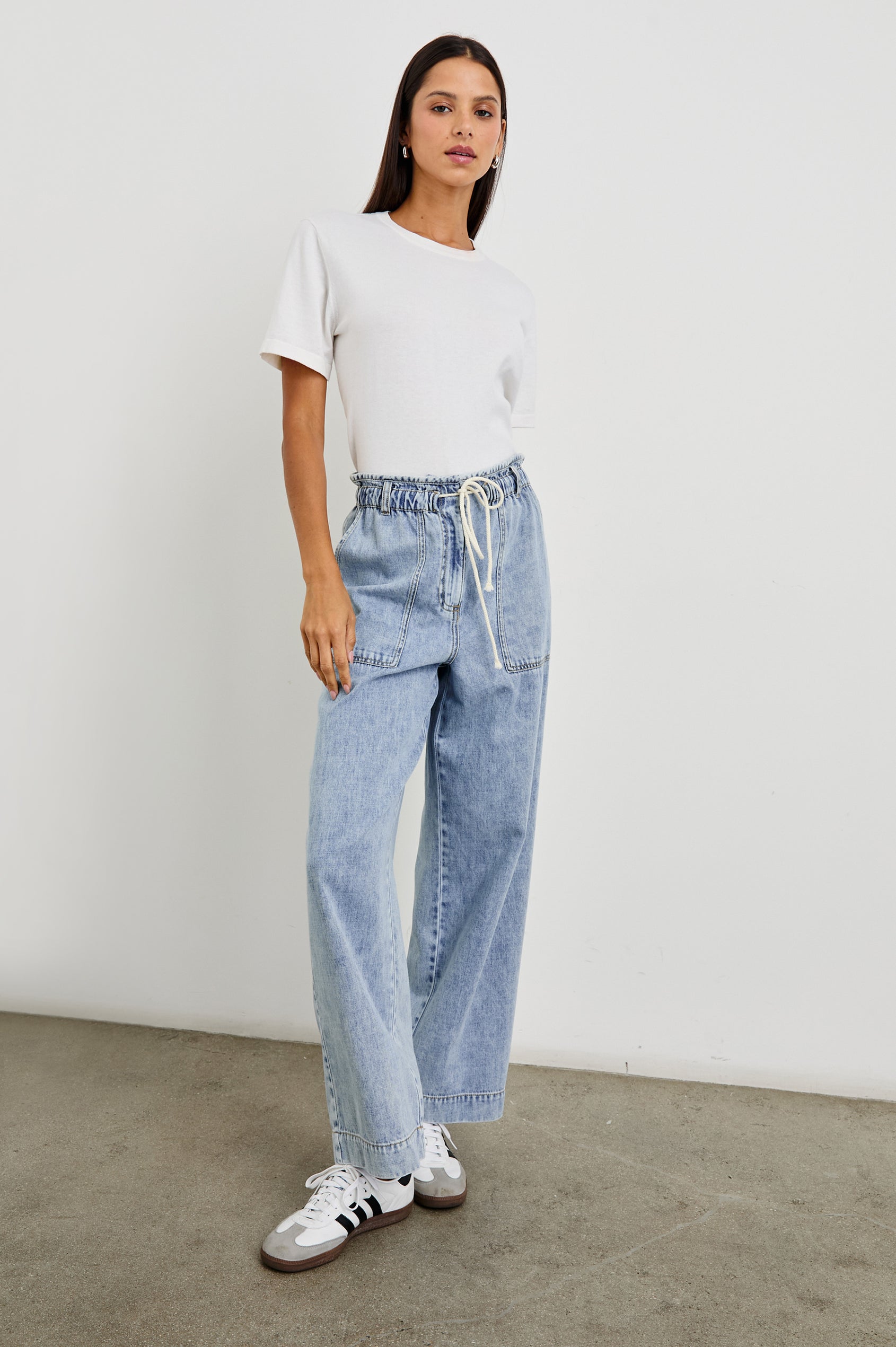 Rails Relaxed Drawstring Jeans (XS)