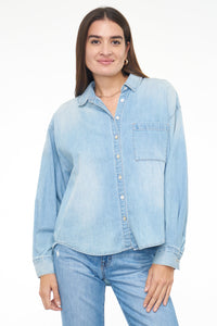 Pistola Oversized Denim Button Up (M)