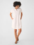 Faherty 100% Linen Mini Dress (S)