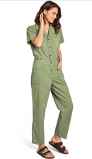 Green Straight Leg Coveralls (L)