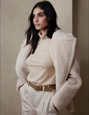Banana Republic Oat Turtleneck Top (S)